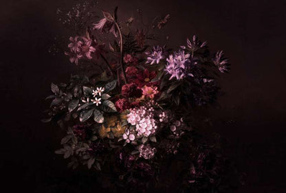 Portrait of Flowers Mural (Walls by Patel Collection)