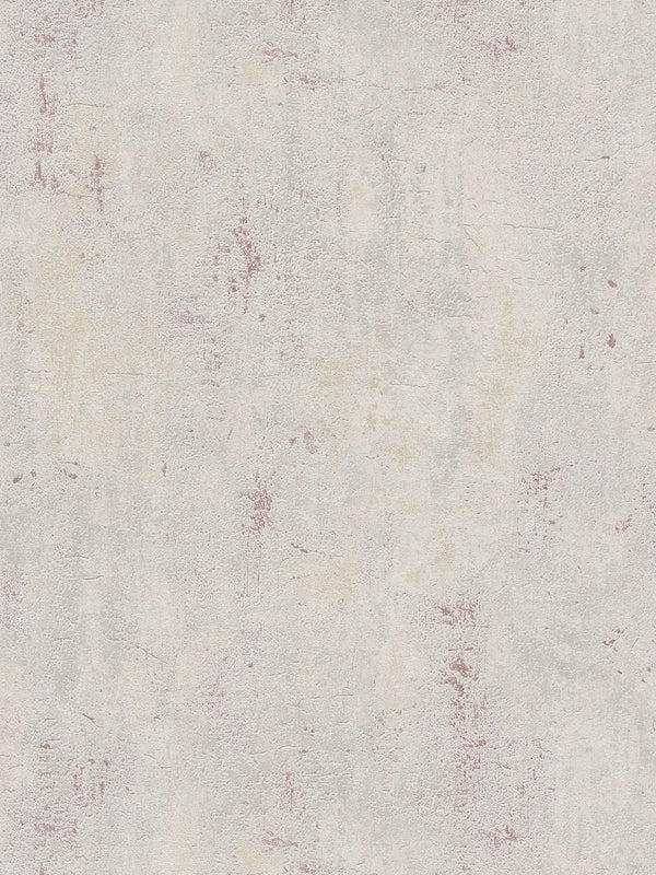 Sample - New York Plaster Wallpaper - Beige/Grey/Red