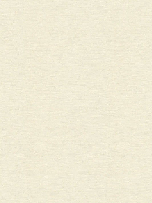 Linea Linen Texture wallpaper in cream – flat pattern