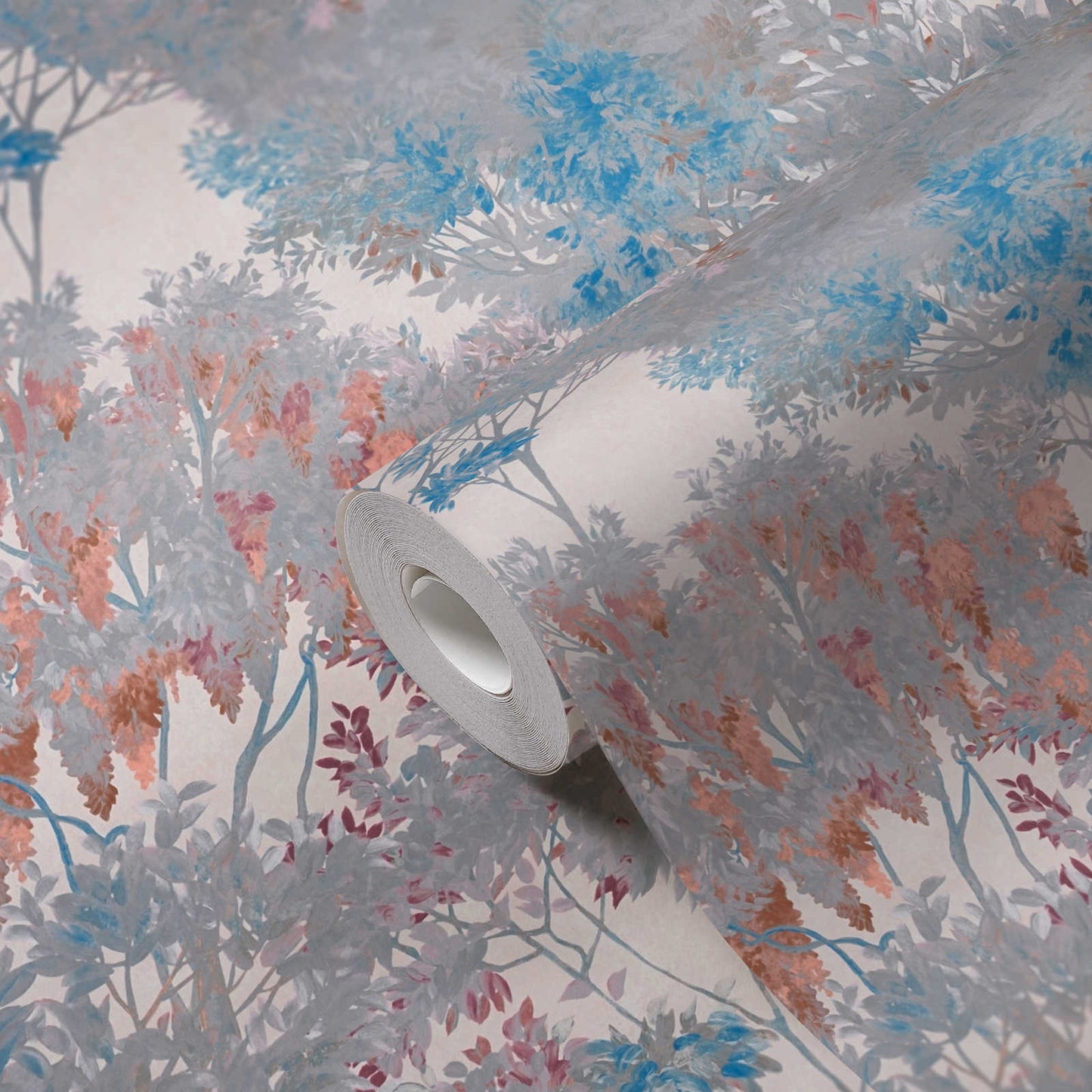 Abstract Garden Wallpaper - Pink