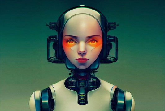 Robotta - Custom Sized Wallpaper Mural (per m2)