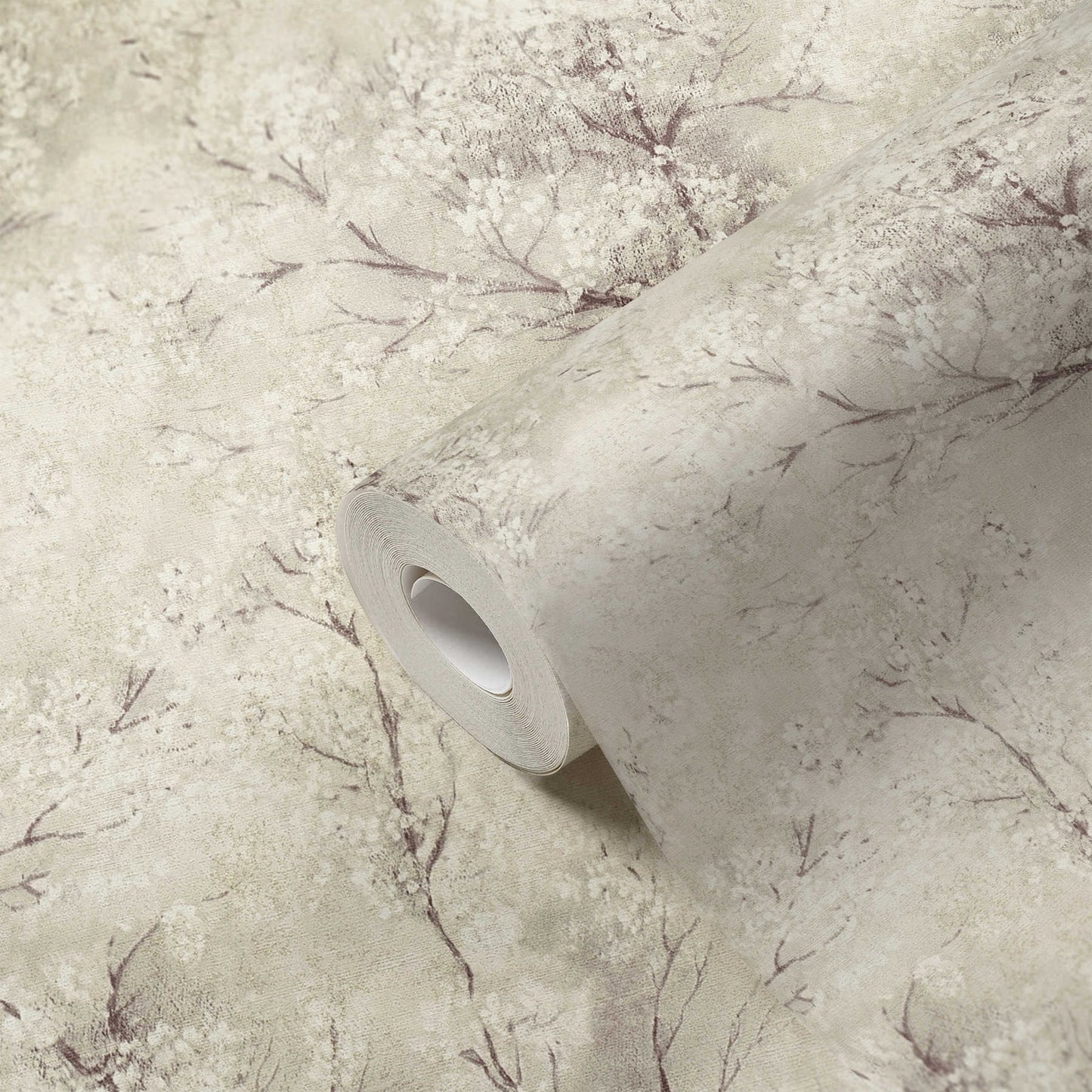 Cherry Blossoms Spring Wallpaper - Cream