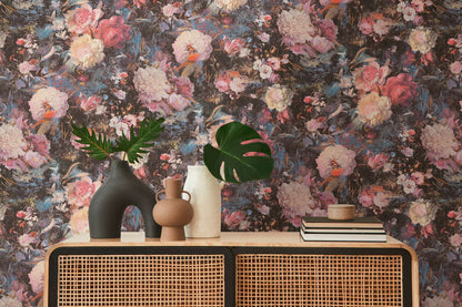 Melody Floral Wallpaper - Multi
