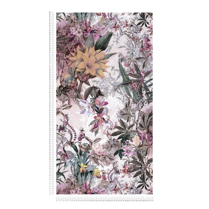 Calm Tropics – Floral Wallpaper – Muted Rose