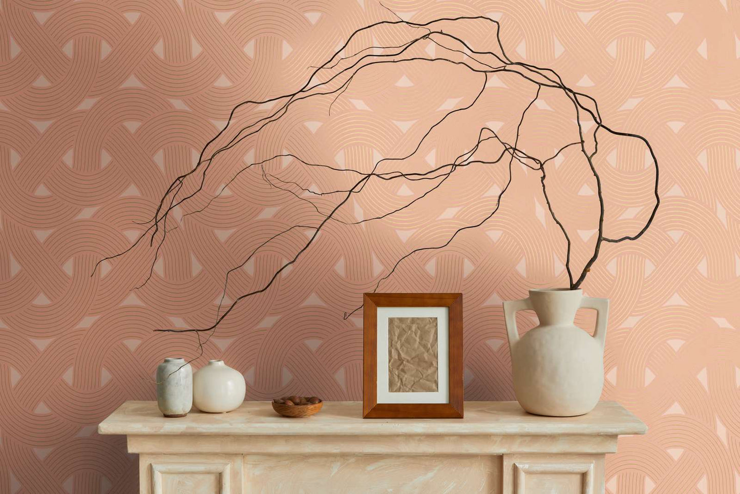 Weave - Architects Wallpaper - Orange
