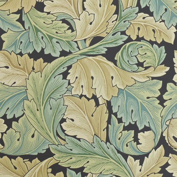 Sample - Acanthus by Morris Wallpaper - Privet
