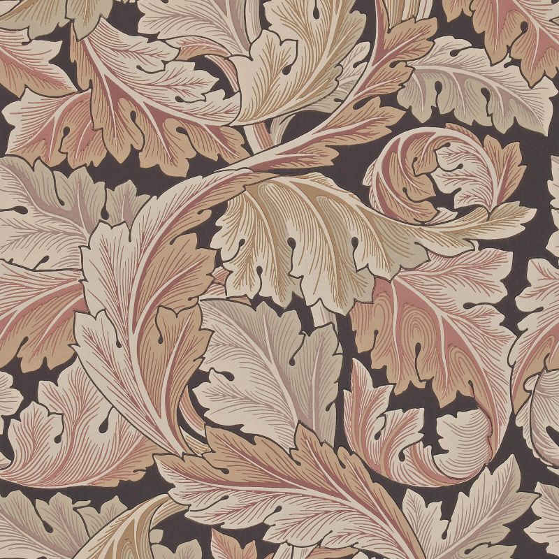 Acanthus by Morris Wallpaper - Terracotta
