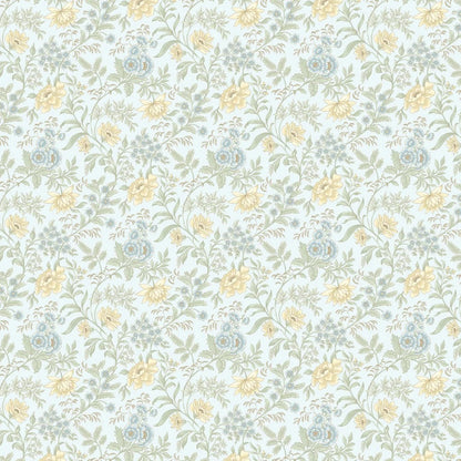 Garden Muse Wallpaper - Sky Blue