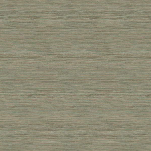 Sample - Grasscloth Wallpaper - Brown/Sage