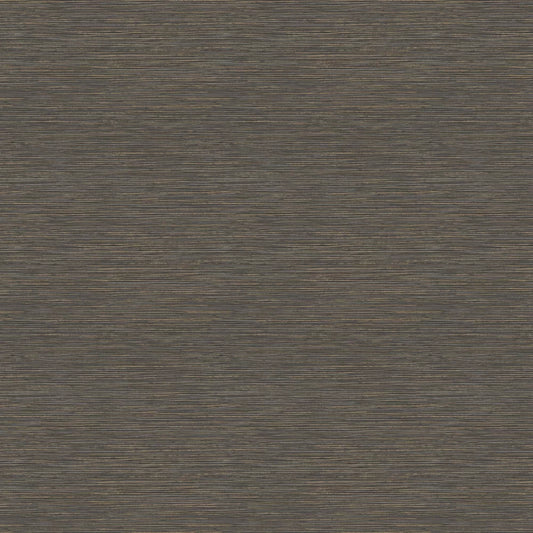 Grasscloth Wallpaper-Charcoal Gold