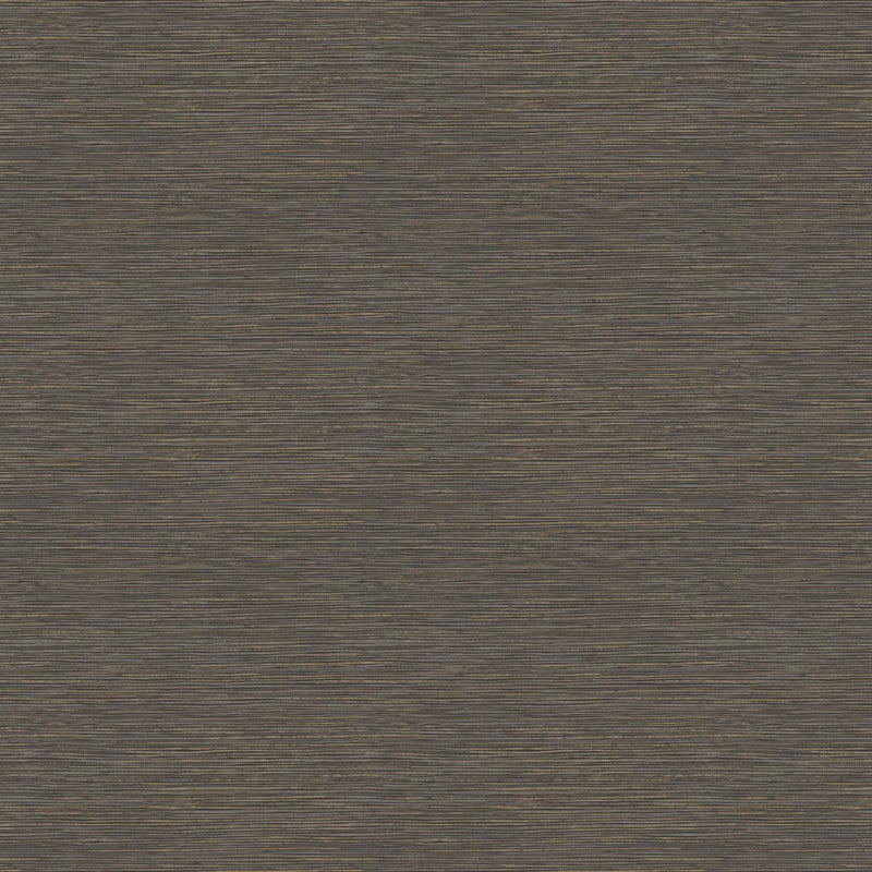 Sample - Grasscloth Wallpaper-Charcoal Gold