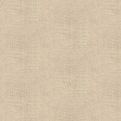 Imitation Crocodile Leather Wallpapers - Beige Shimmer