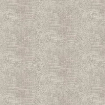 Imitation Crocodile Leather Wallpapers - Light Grey