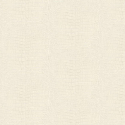 Imitation Crocodile Leather Wallpapers - Cream