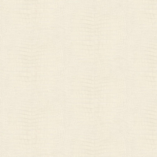 Imitation Crocodile Leather Wallpapers - Cream