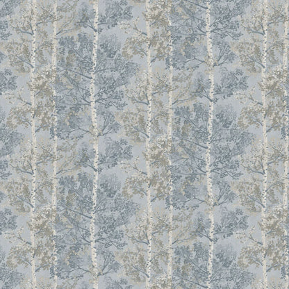 Silverwood Wallpaper by Rasch - Blue