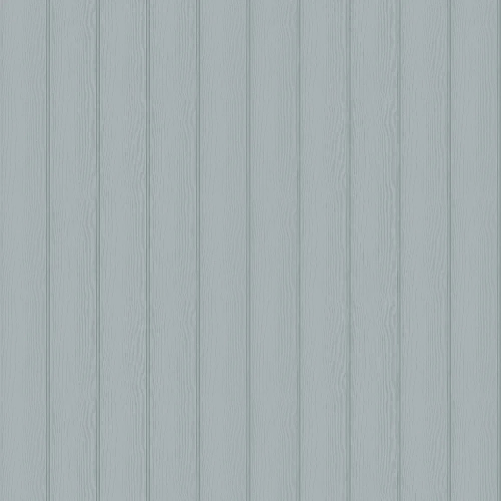 Tongue & Groove - Wallpaper - Blue