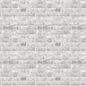 Vintage Brick Wallpaper - Grey