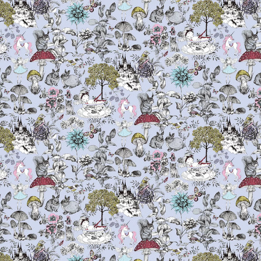 Little Love Wallpaper - Blue