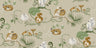 Alice - Custom Sized Wallpaper Mural (per m2) - Beige