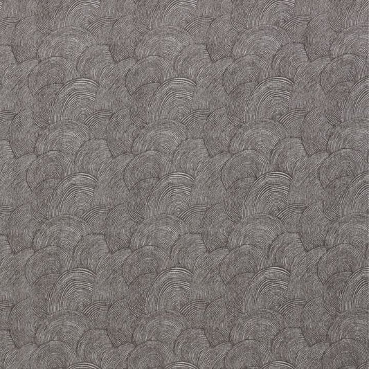 Casablanca Wave Fabric - Grey