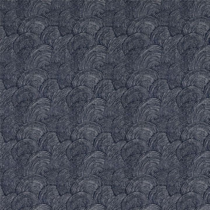 Casablanca Wave Fabric - Navy