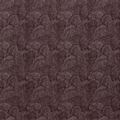 Casablanca Wave Fabric - Plum