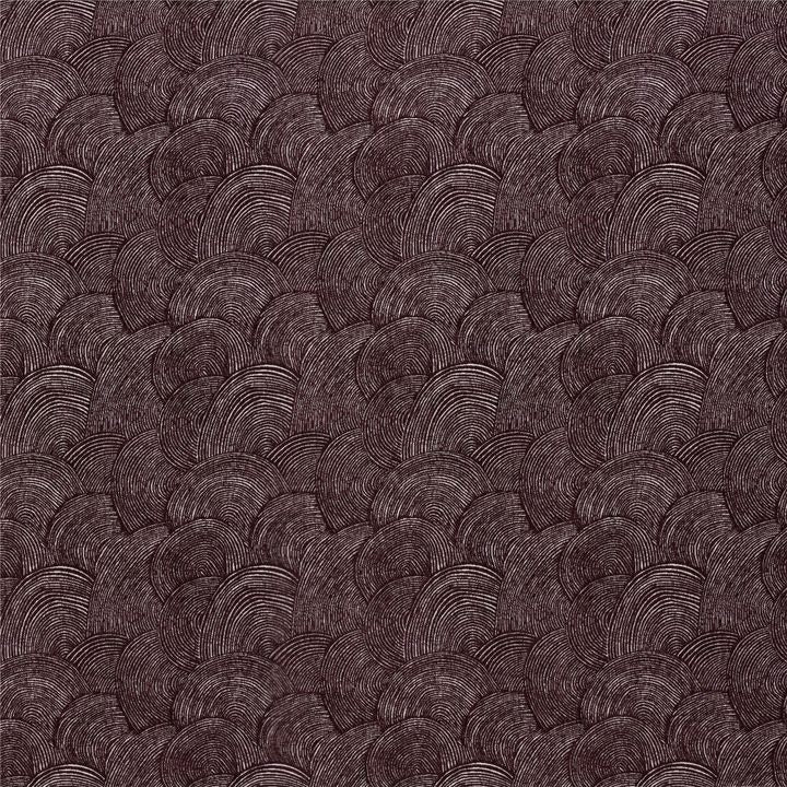 Casablanca Wave Fabric - Plum