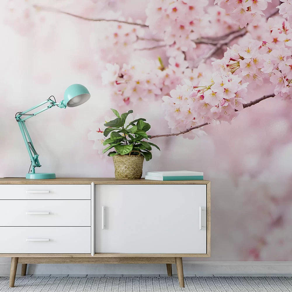 Delicate Flowers (Cherry Blossom) Wallpaper Mural
