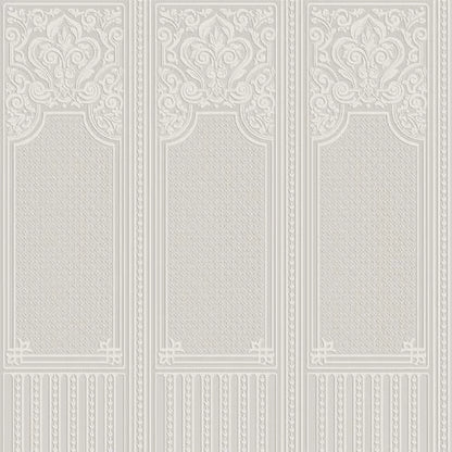 Oriental Dado Panel Wallpaper - Anaglypta - Paintable