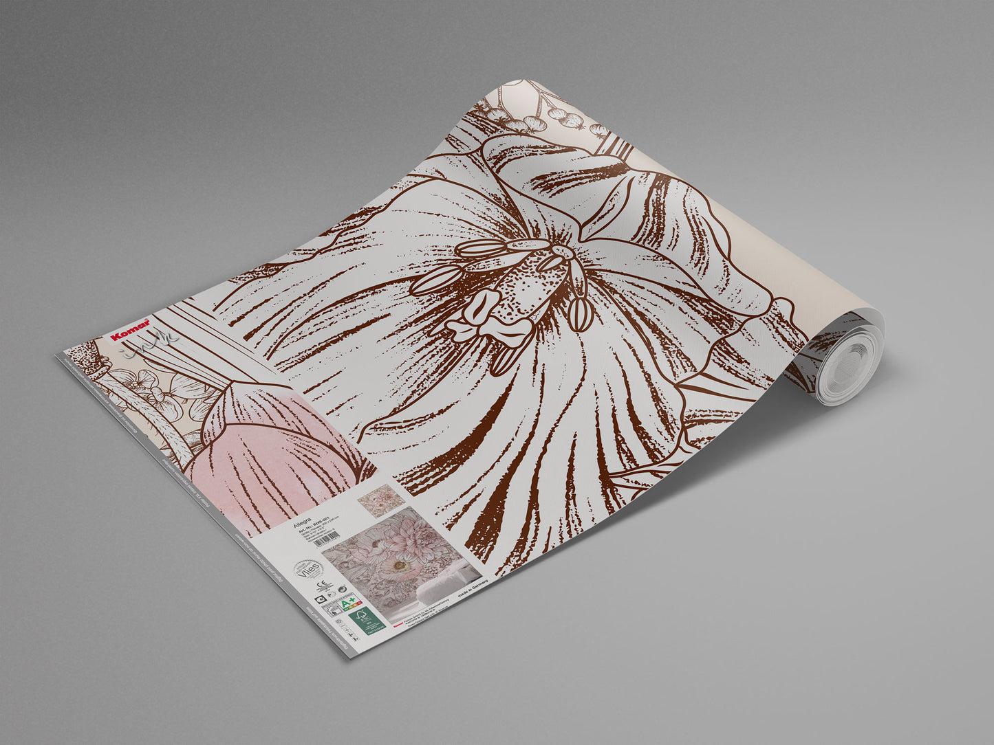 Allegra - Custom Sized Mural Wallpaper (per m2)