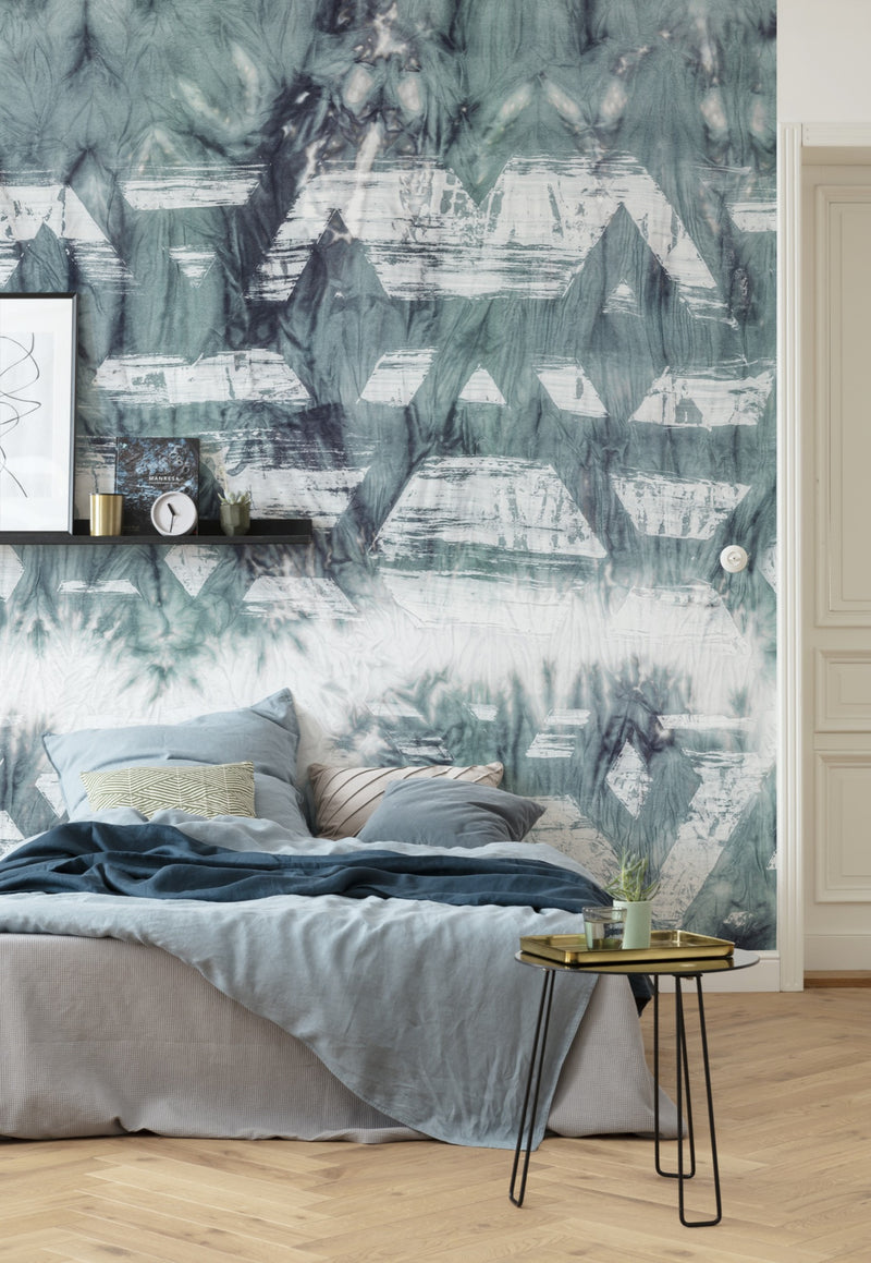 Tribal Dye - Custom Sized Mural Wallpaper (per m2)