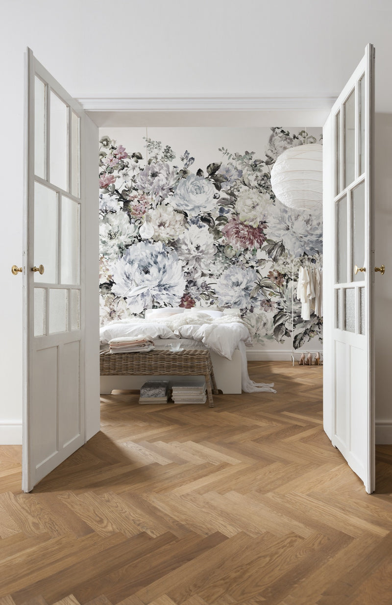 Posy - Custom Sized Mural Wallpaper (per m2)