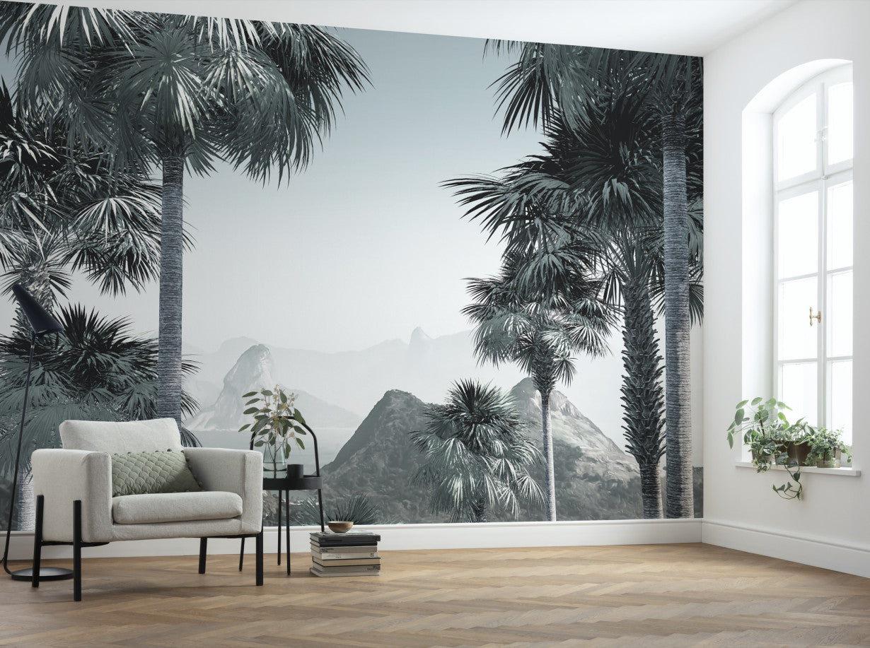 Guanabara - Custom Sized Mural Wallpaper (per m2)
