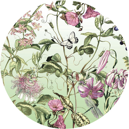 Louloudi - Circular Mural - Self Adhesive