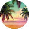 Getaway - Circular Mural - Self Adhesive
