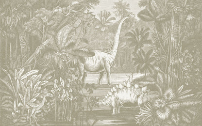 Jurassic Kingdom - Custom Sized Wallpaper Mural (per m2)