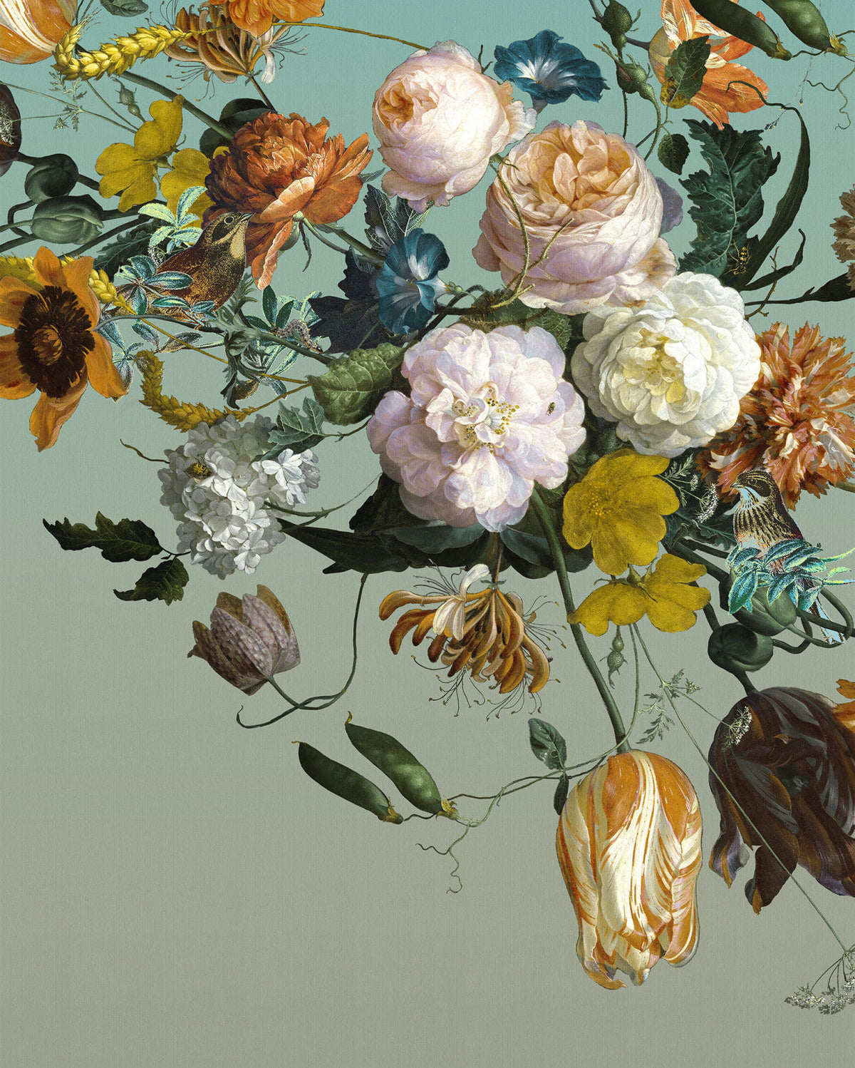 Sample – Cultive Large Scale Floral Mural Panel