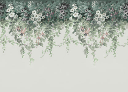 Guirlandes - Custom Sized Wallpaper Mural (per m2)