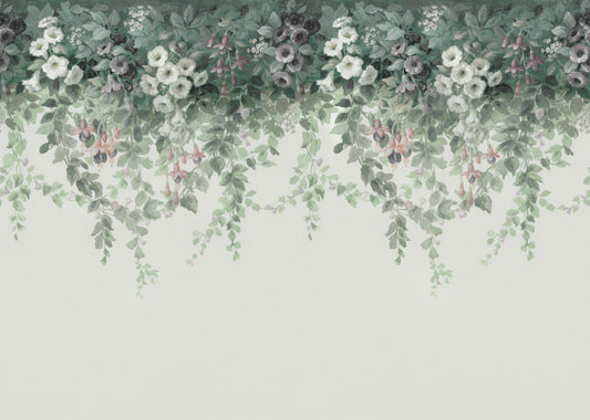 Guirlandes - Custom Sized Wallpaper Mural (per m2)