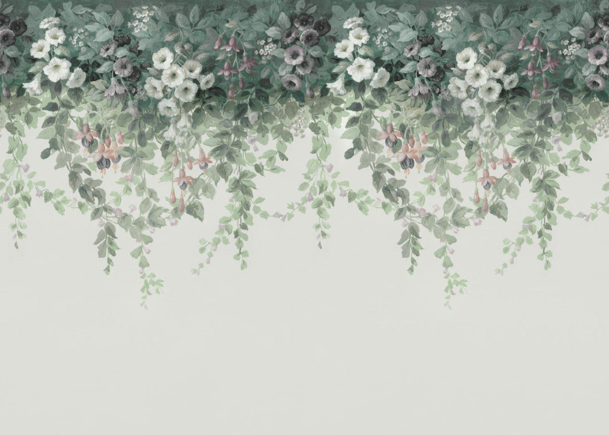Sample – Guirlandes - Custom Sized Wallpaper Mural (per m2)