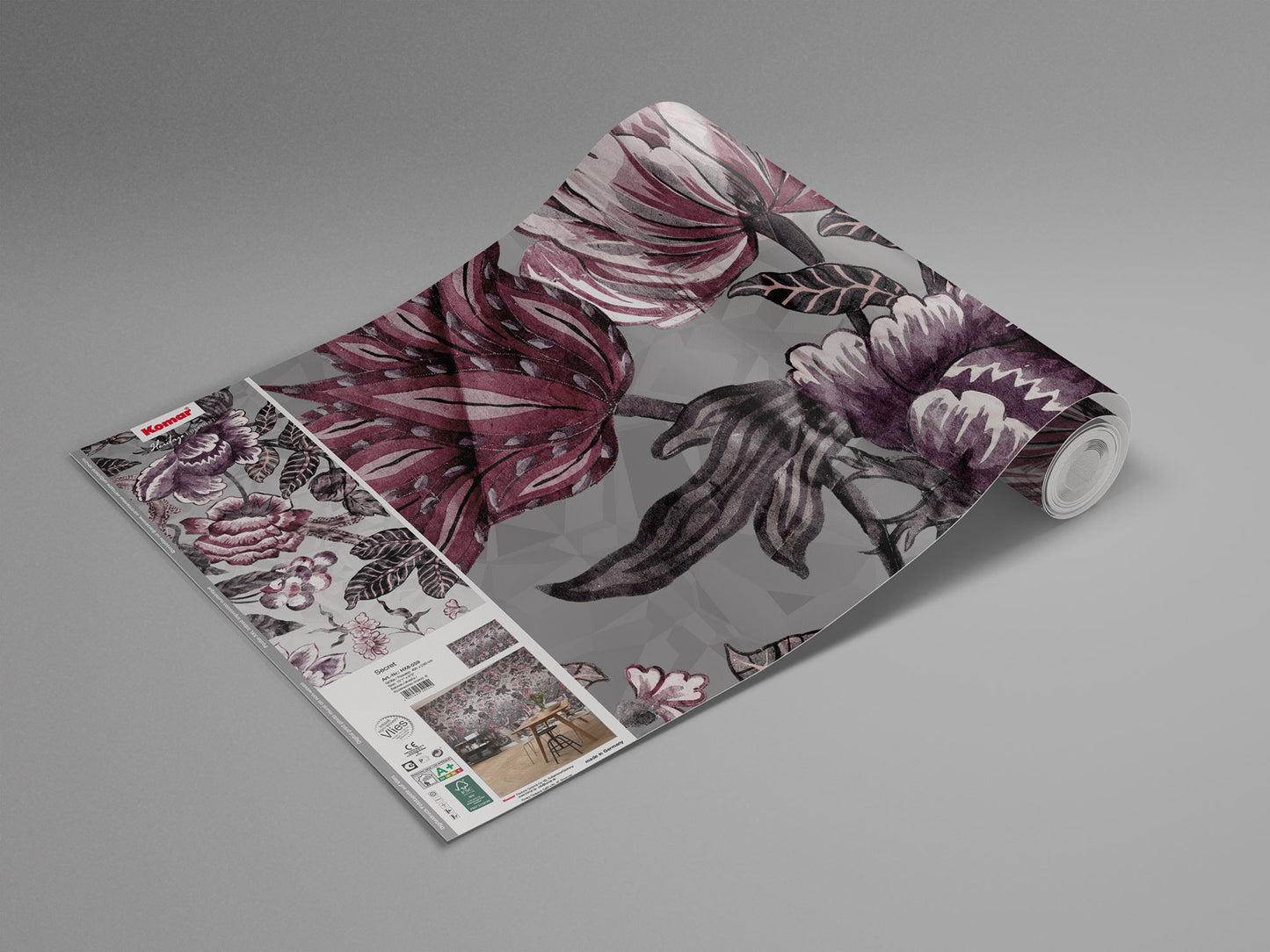 Twilight Bloom - Custom Sized Wallpaper Mural (per m2)