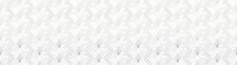 Deco Obsidian - Grey - Custom Sized Wallpaper Mural (per m2)