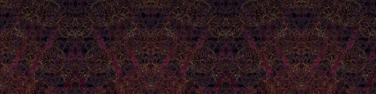 Sample – Midnight Ember - Custom Sized Wallpaper Mural (per m2)