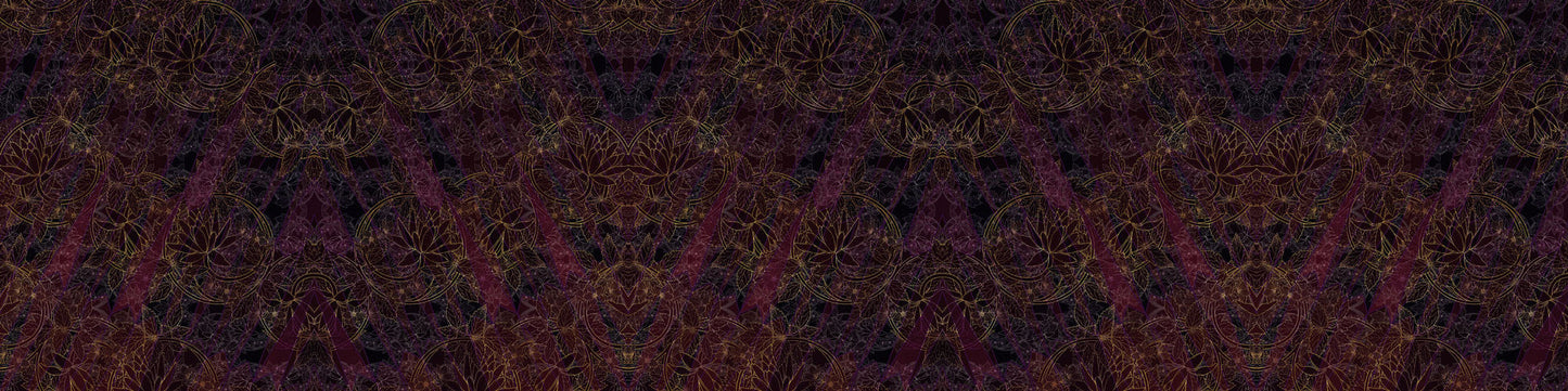 Sample – Midnight Ember - Custom Sized Wallpaper Mural (per m2)
