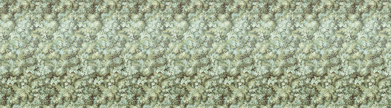 Verdant Grove - Green - Custom Sized Wallpaper Mural (per m2)