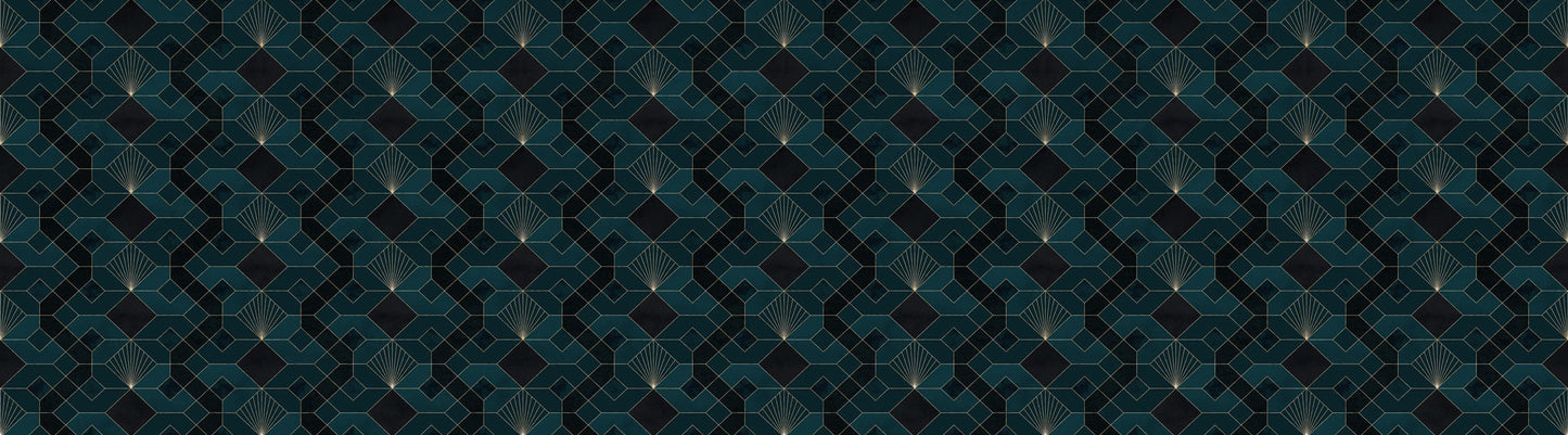 Sample – Coquilles Mer - Custom Sized Wallpaper Mural (per m2)