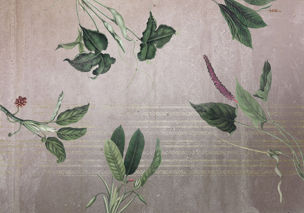 Sample – Tropic Concrete - Custom Sized Mural Wallpaper (per m2)