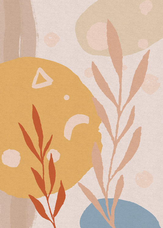 Bohemia Scandi - Custom Sized Mural Wallpaper (per m2)