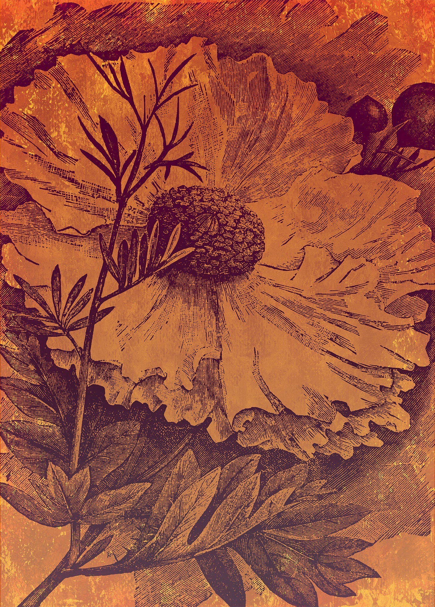 Sample – Harvest - Custom Sized Mural Wallpaper (per m2)